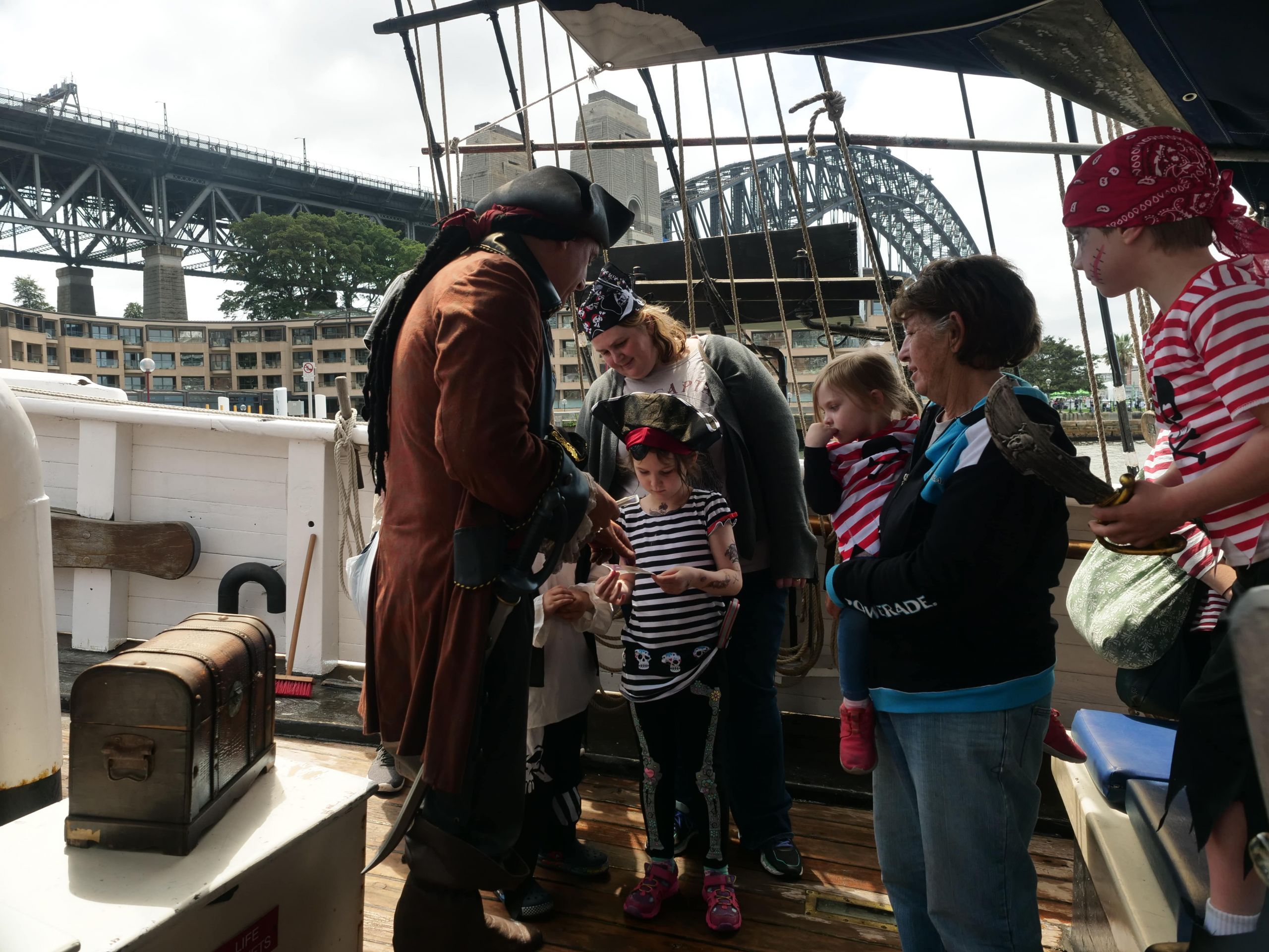 tall ship pirate cruise sydney