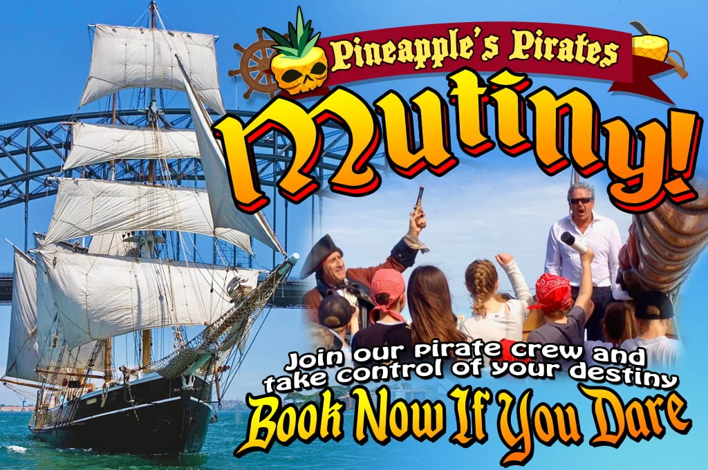 tall ship pirate cruise sydney