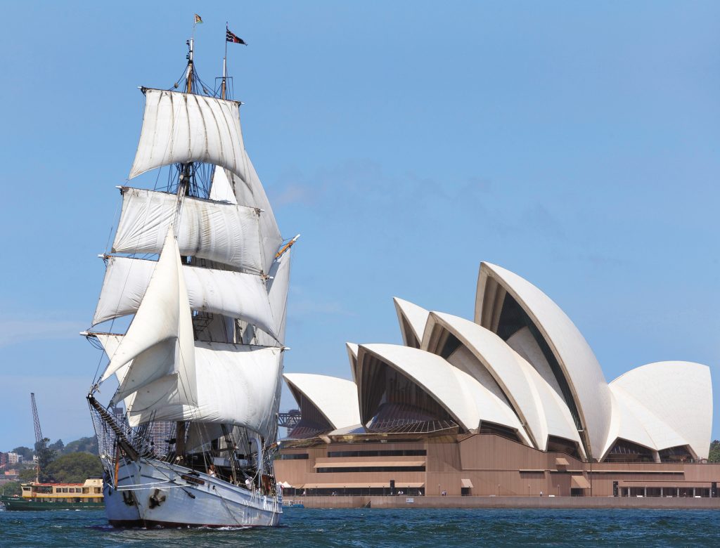 tall ship dinner cruises sydney harbour