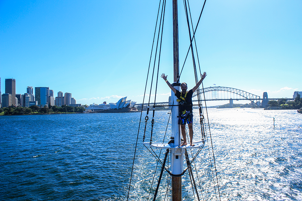 Add Mast Climber to Your Skill Set with Sydney Tall Ships!