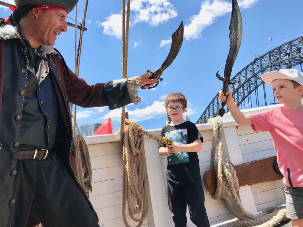 Pirate Ship Experience with Family and Friends